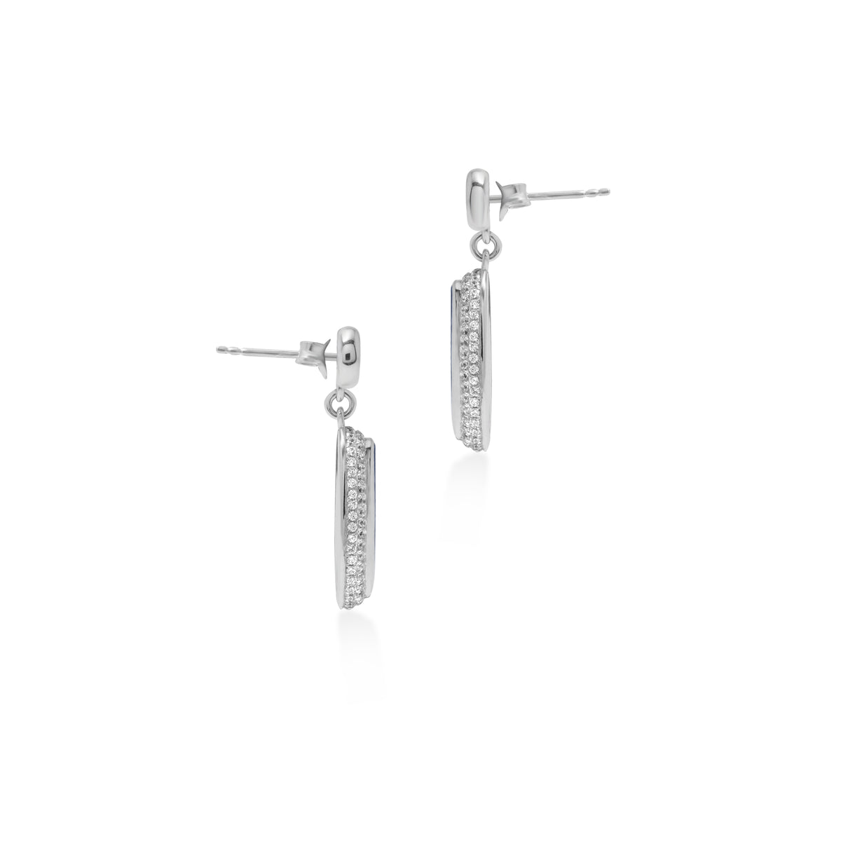 Anting Stud Koleksi Opal Perak 925