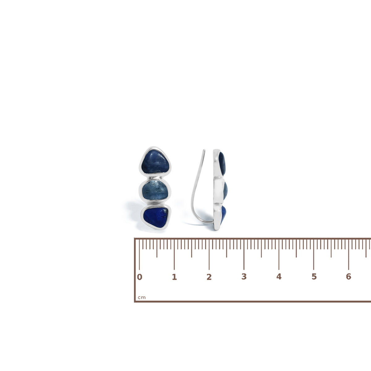Anting Drop Koleksi Pristine Chakra Third Eye Perak 925