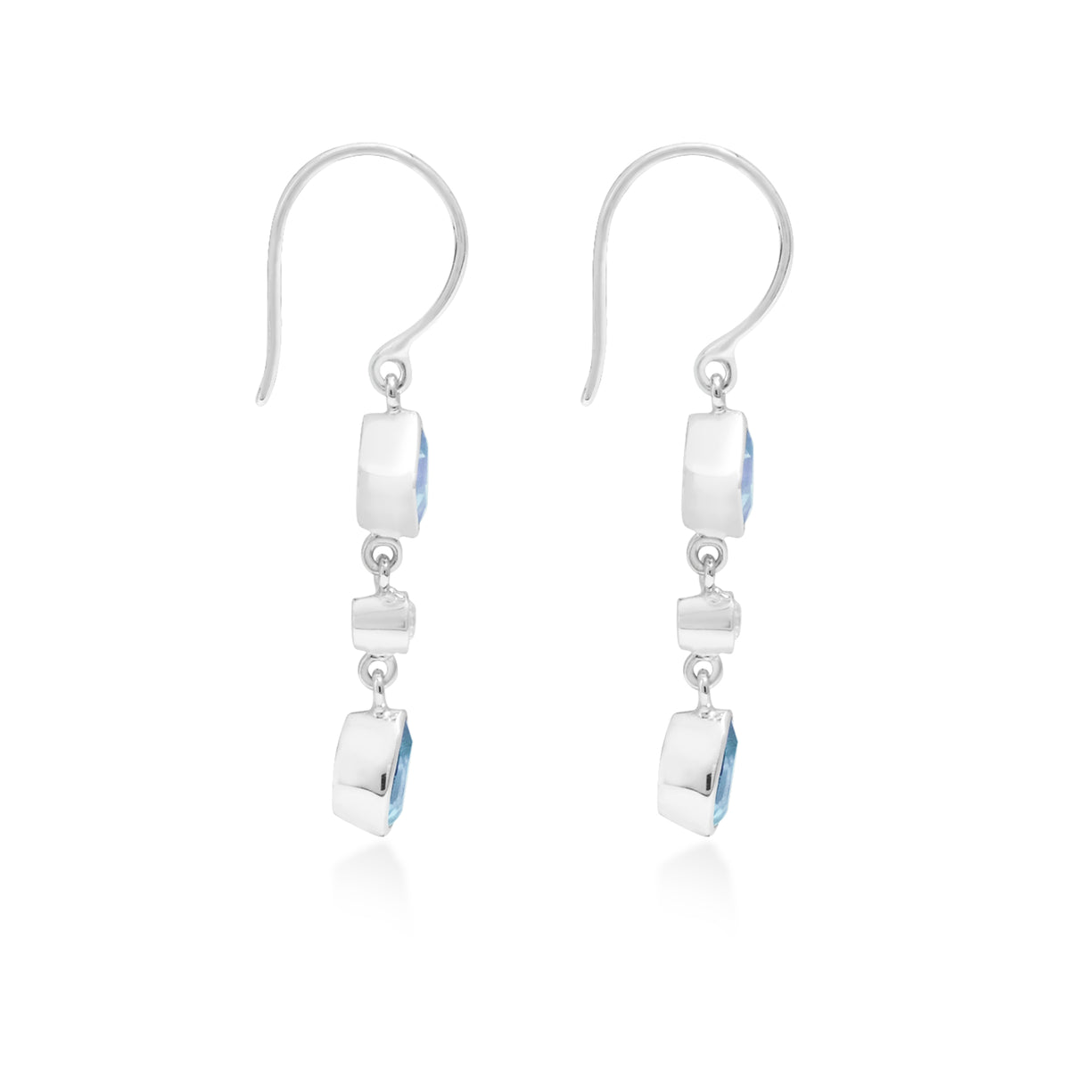 Anting Dangling Long 2 Perak 925 Koleksi Alleania