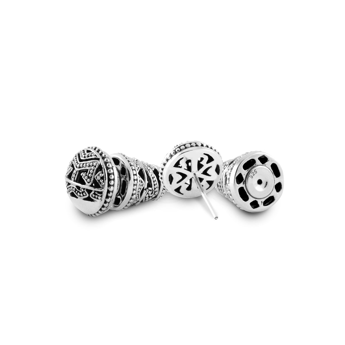 Anting Subeng Kecil Perak 925 Koleksi Songket Bali