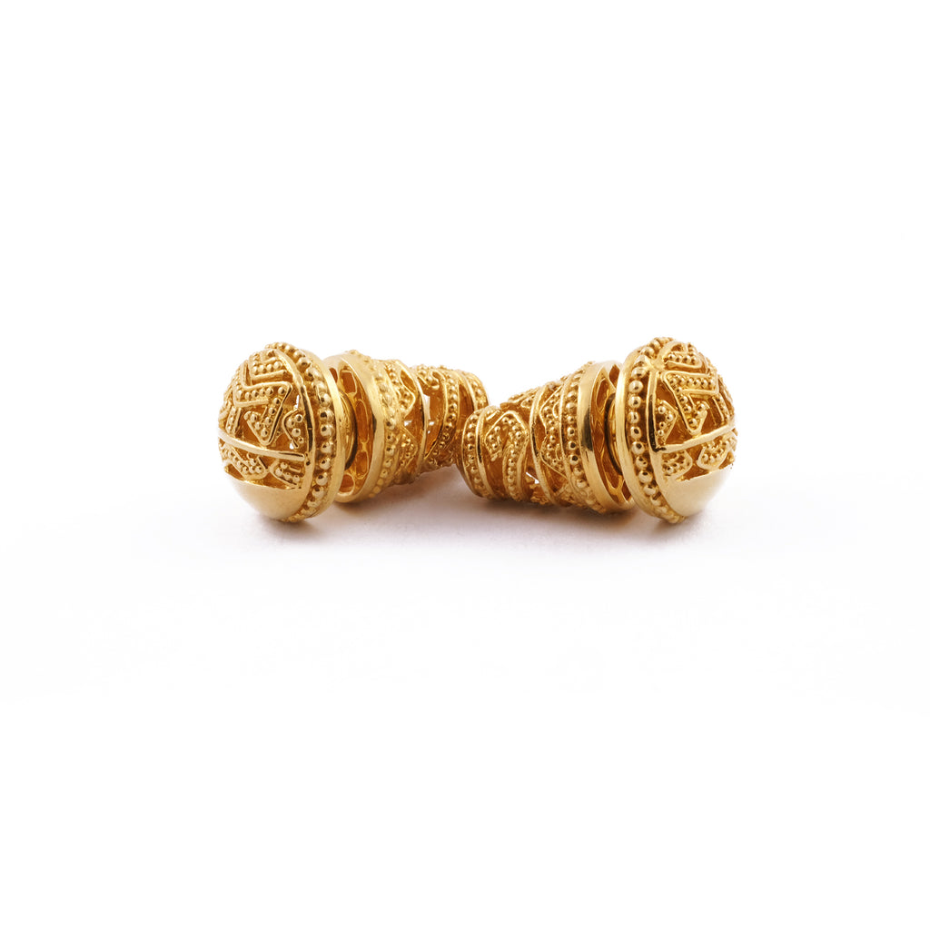 Anting Subeng Kecil Perak 925 Koleksi Songket Bali