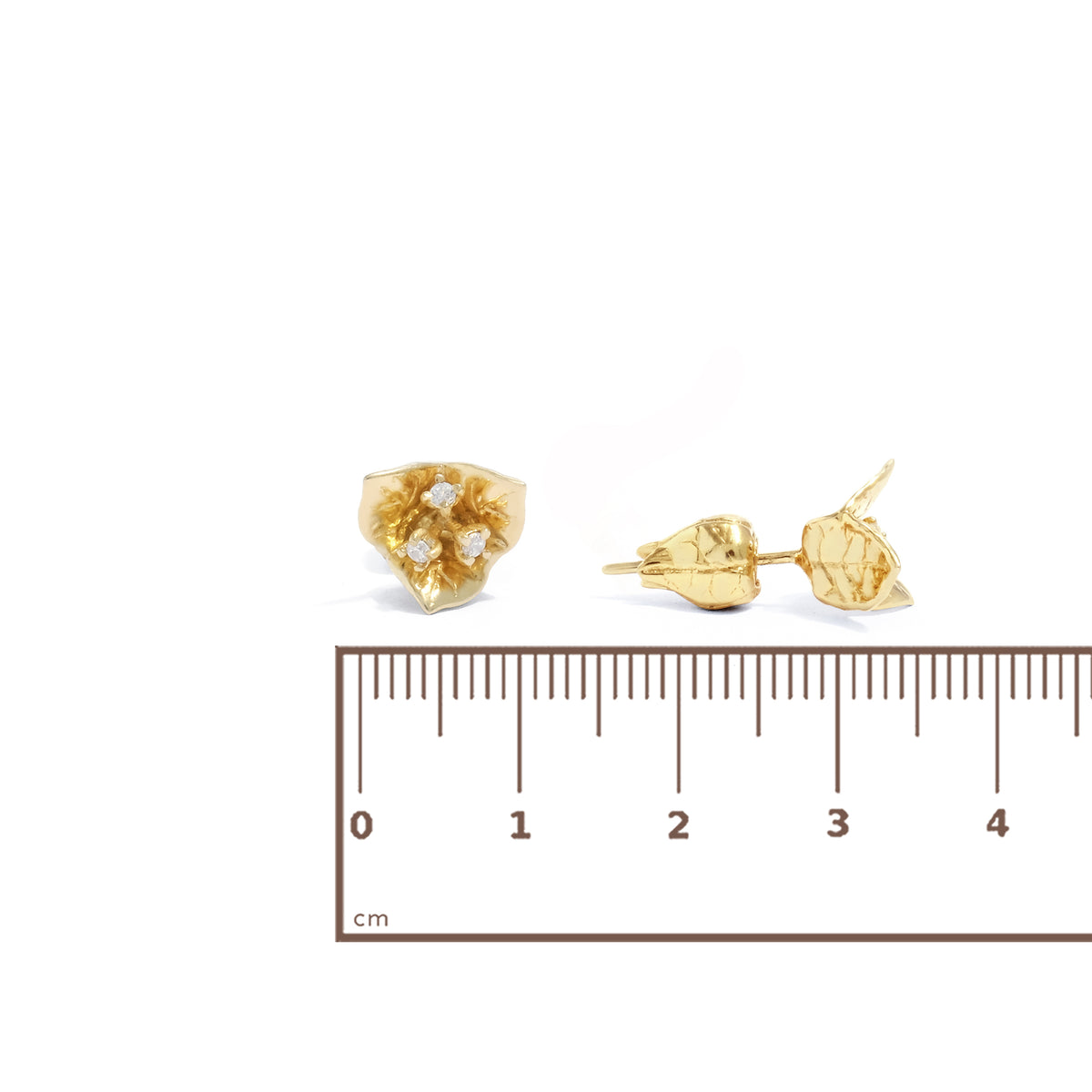Anting Stud Mini Perak 925 Koleksi Bougenville
