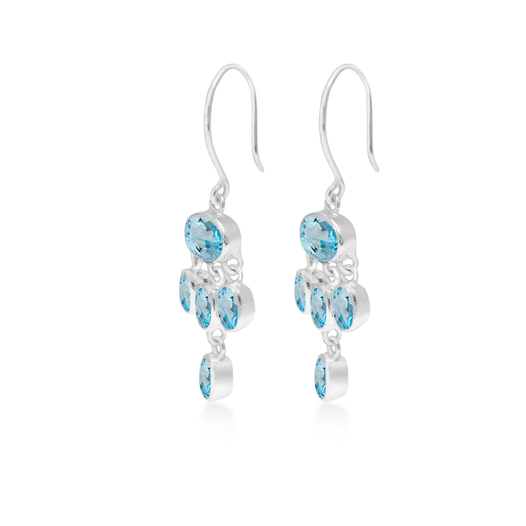 Anting Dangling Chandelier Long 2 Perak 925 Koleksi Alleania