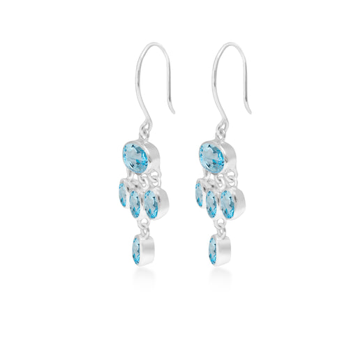Anting Dangling Chandelier Long 2 Perak 925 Koleksi Alleania