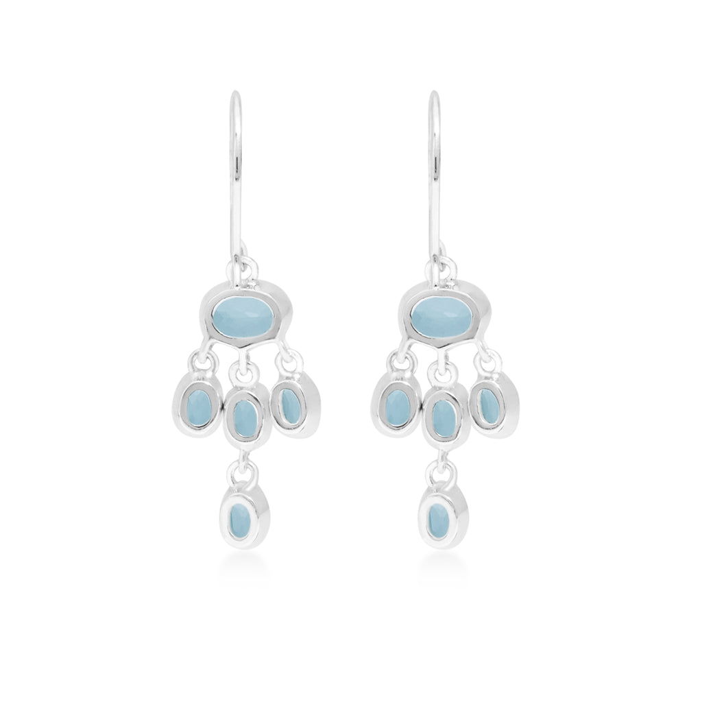 Anting Dangling Chandelier Long 2 Perak 925 Koleksi Alleania