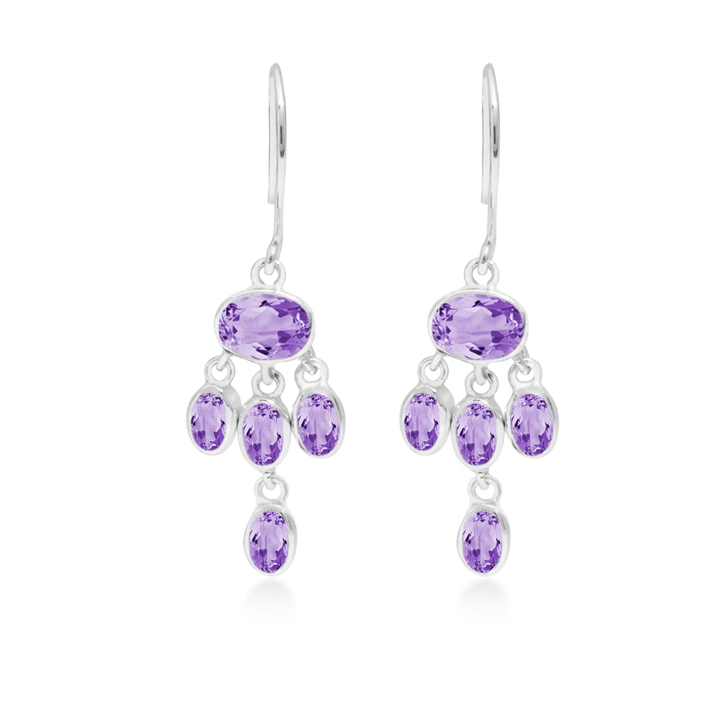 Anting Dangling Chandelier Long 2 Perak 925 Koleksi Alleania
