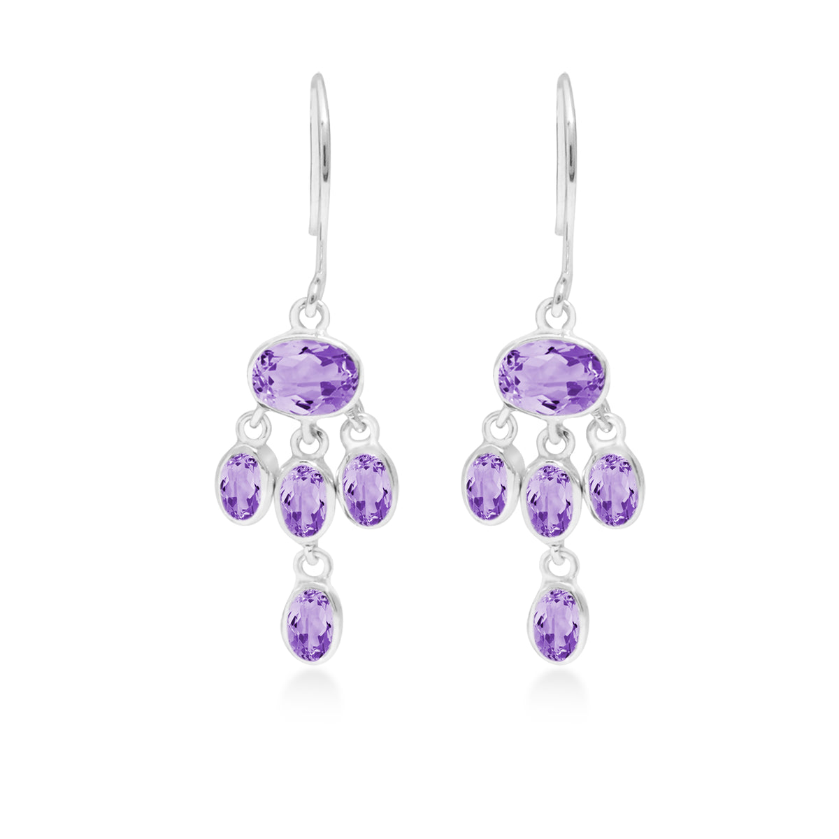 Anting Dangling Chandelier Long 2 Perak 925 Koleksi Alleania