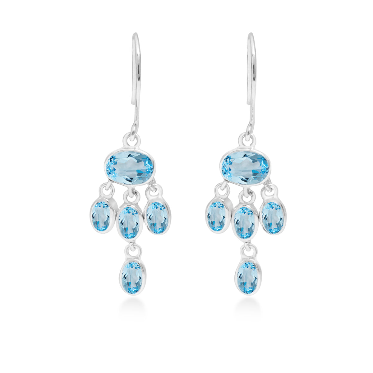 Anting Dangling Chandelier Long 2 Perak 925 Koleksi Alleania