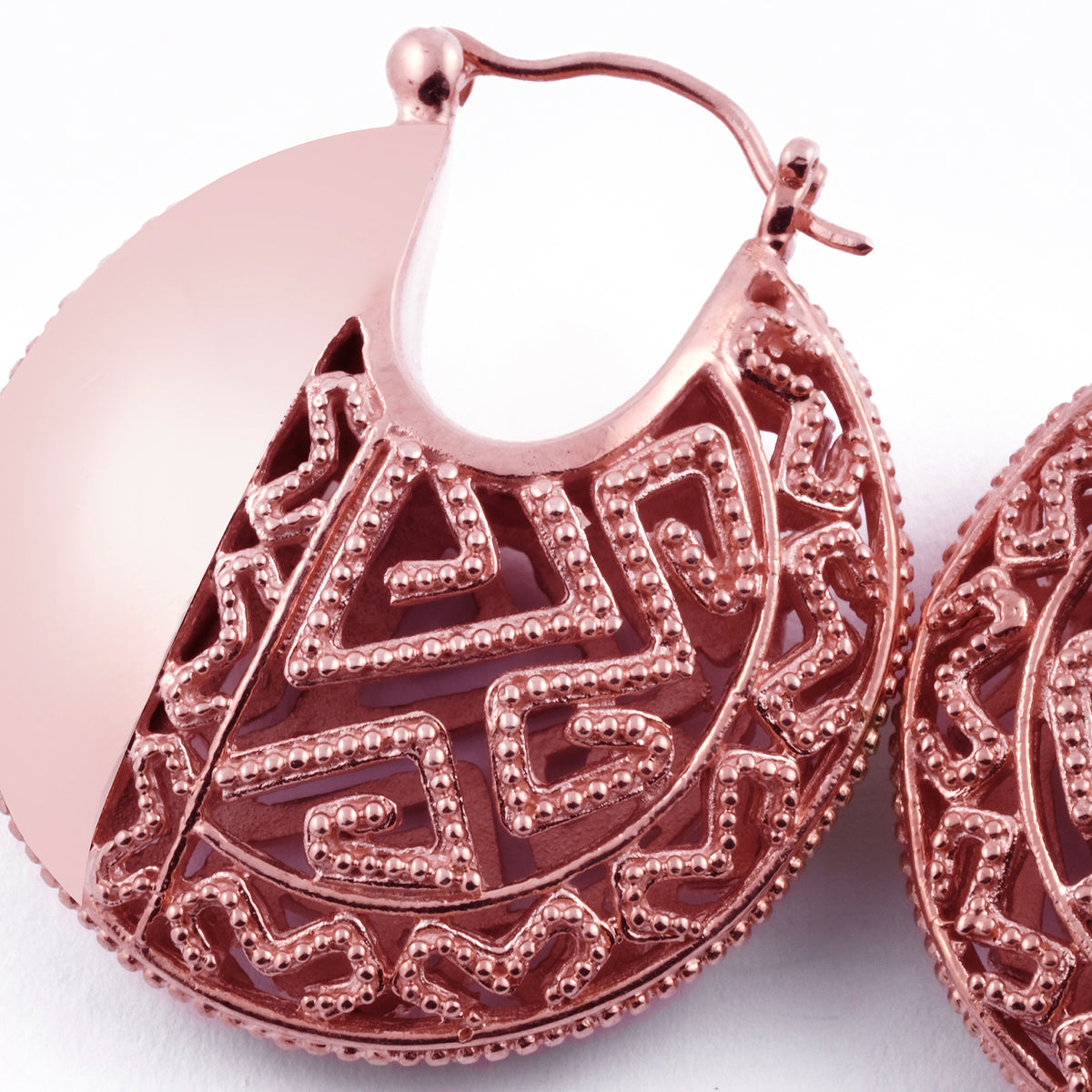 Anting Hoop Perak 925 Koleksi Songket Bali