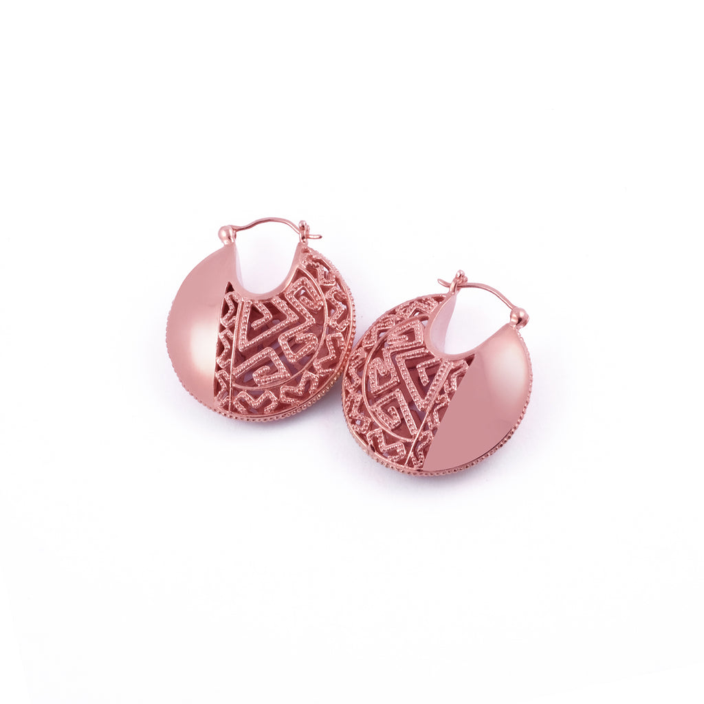 Anting Hoop Perak 925 Koleksi Songket Bali