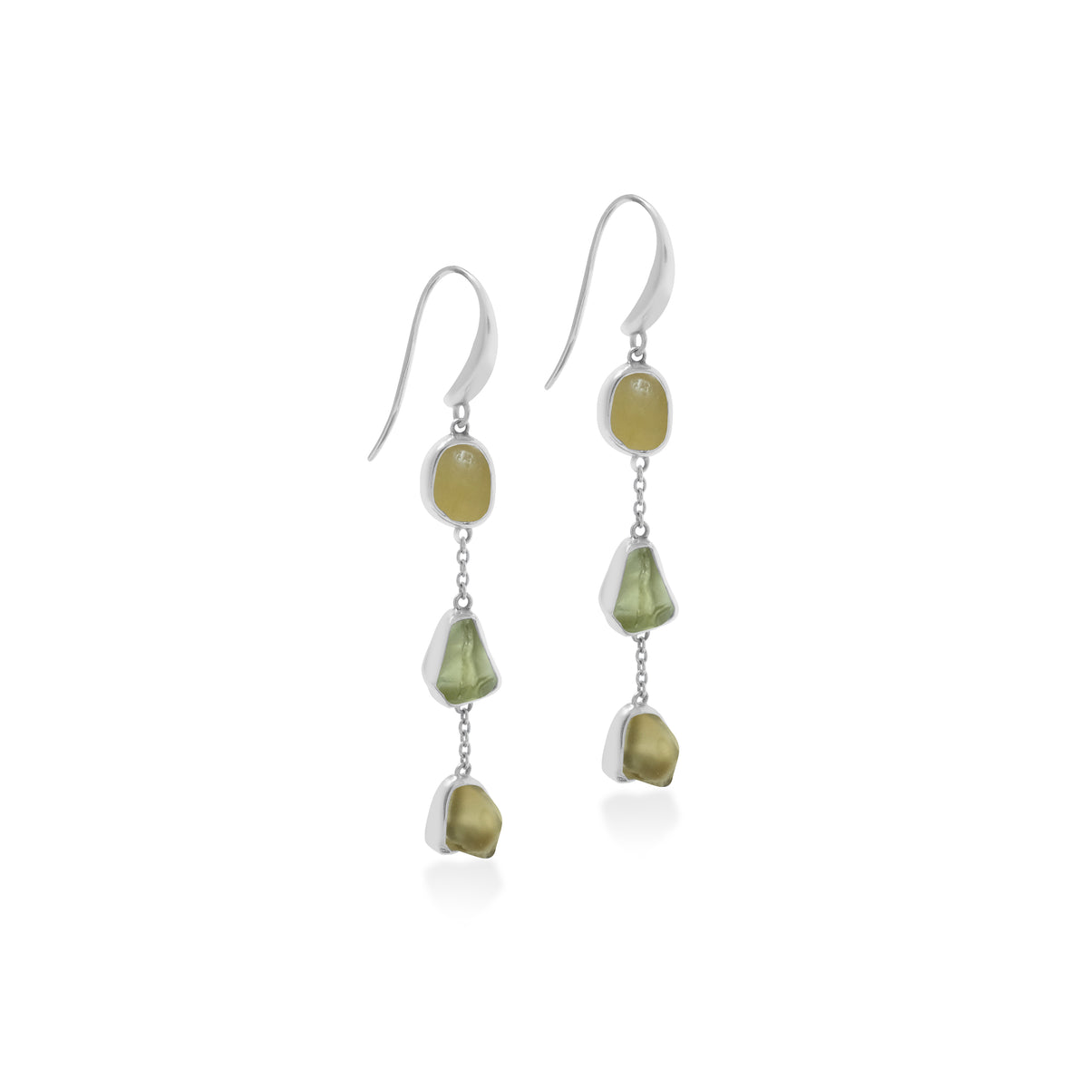 Anting Drop Koleksi Pristine Chakra Perak 925