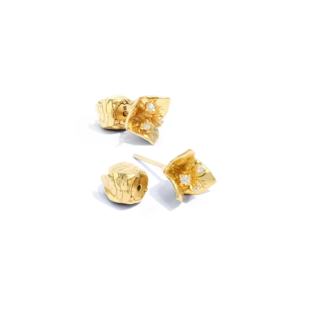 Anting Subeng Kecil Perak 925 Koleksi Bougenville