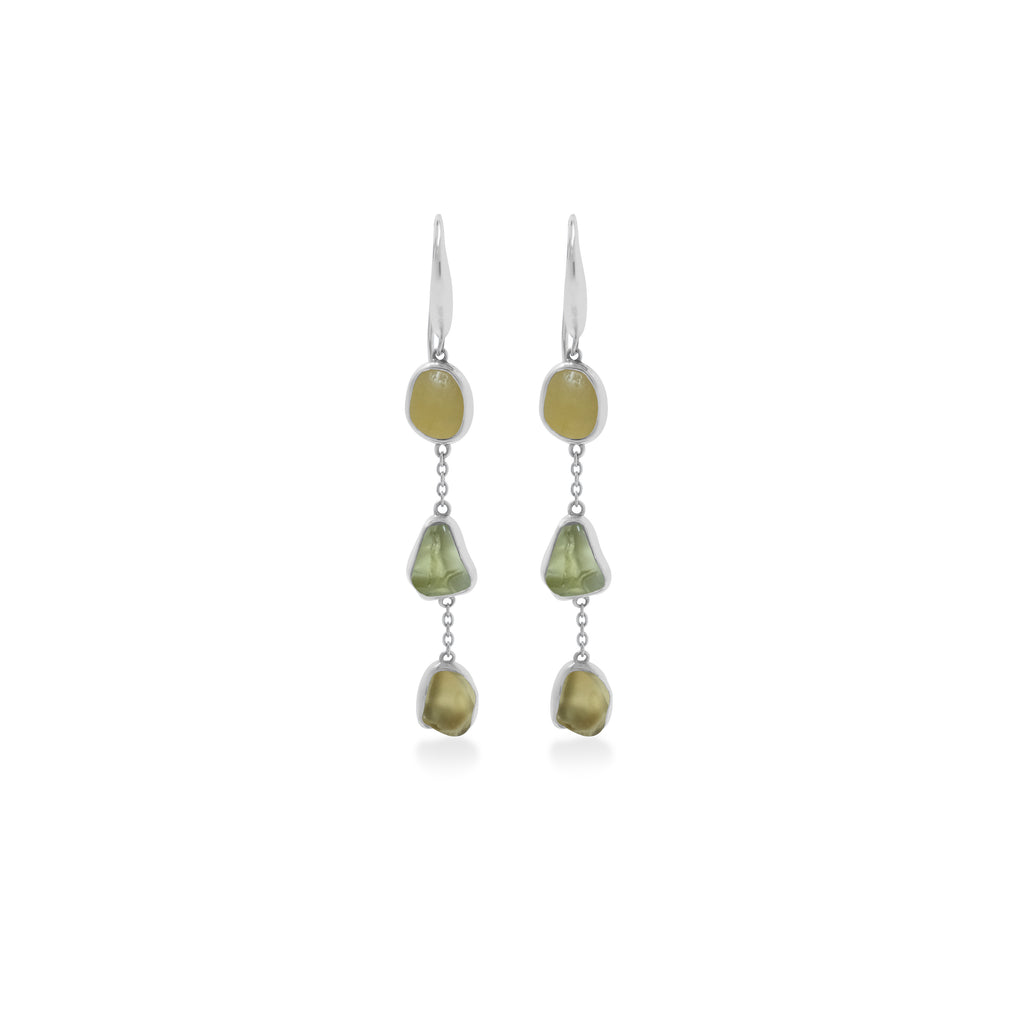 Anting Drop Koleksi Pristine Chakra Perak 925