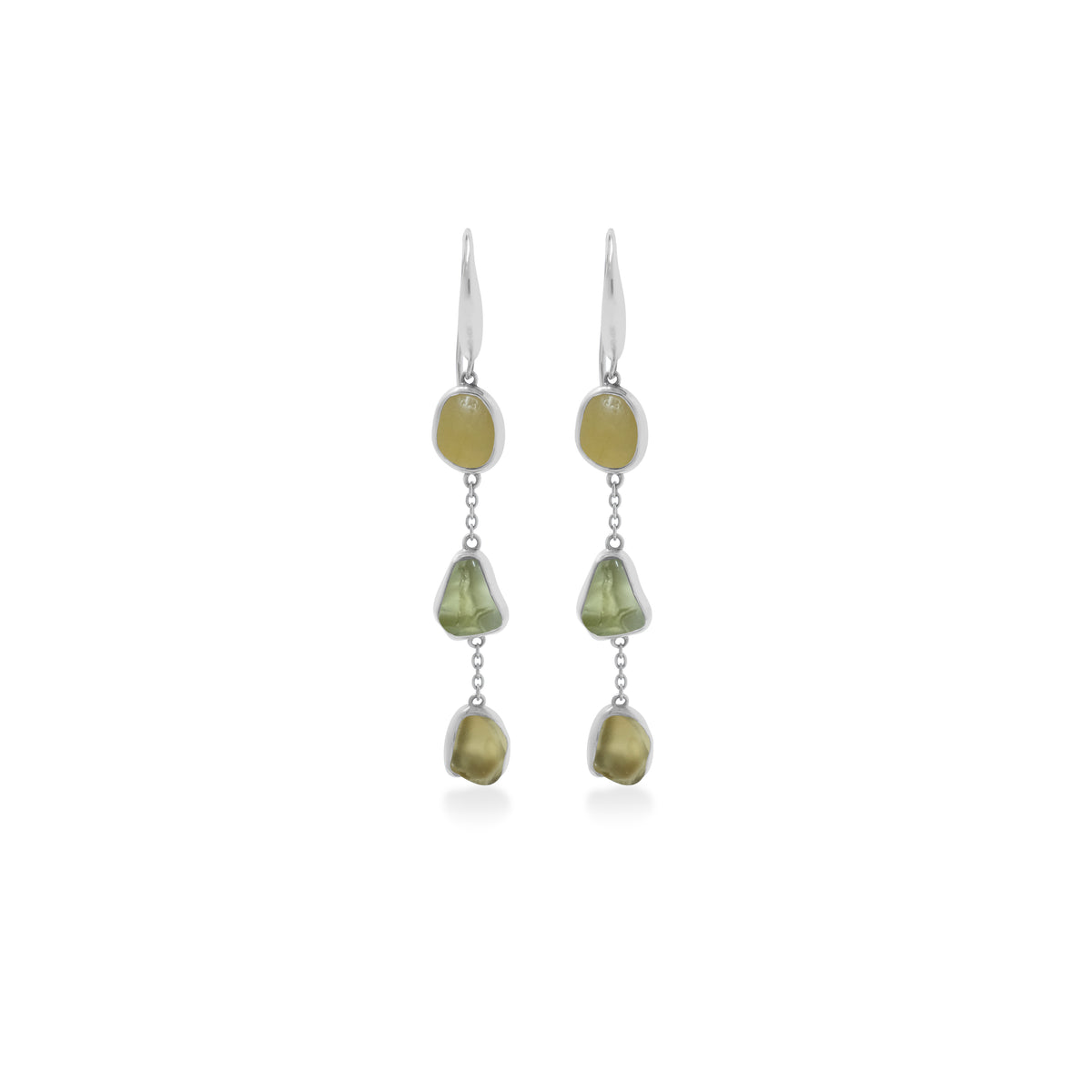 Anting Drop Koleksi Pristine Chakra Perak 925