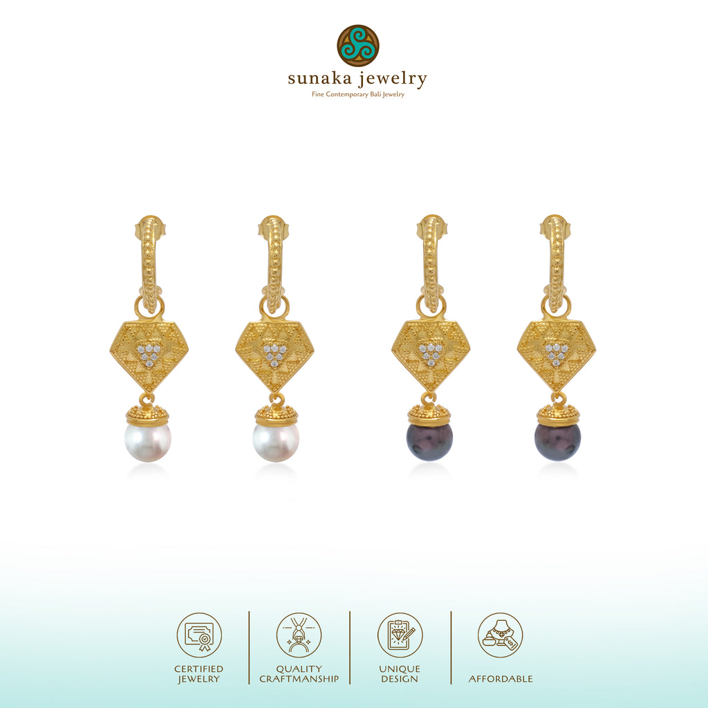 Anting Hoop Perak 925 Koleksi Sri Kencana