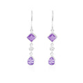 Anting Dangling Double Drop Perak 925 Koleksi Alleania