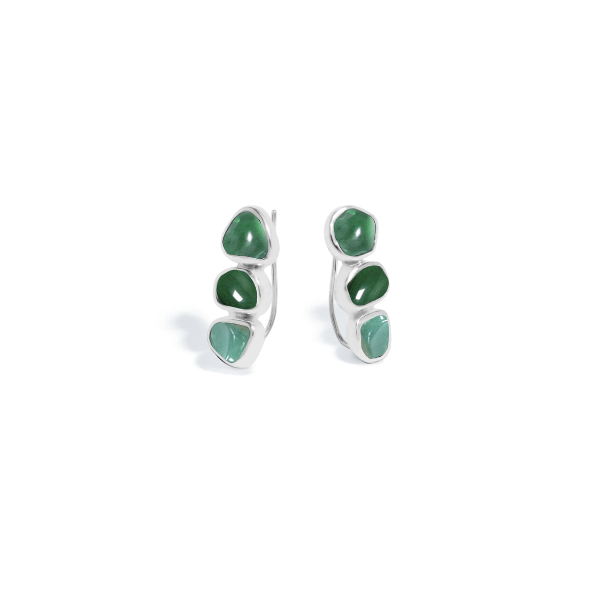 Anting Drop Koleksi Pristine Chakra Third Eye Perak 925