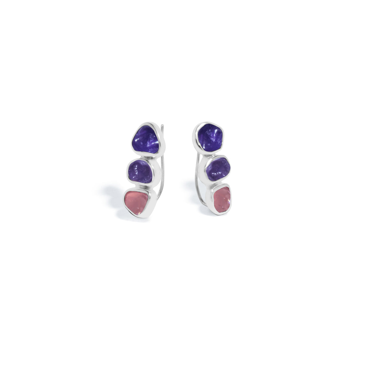 Anting Drop Koleksi Pristine Chakra Third Eye Perak 925