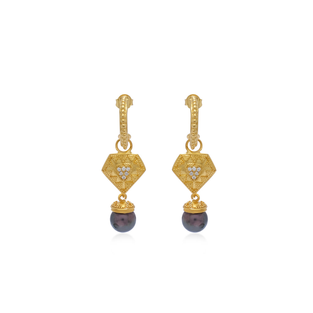 Anting Hoop Perak 925 Koleksi Sri Kencana