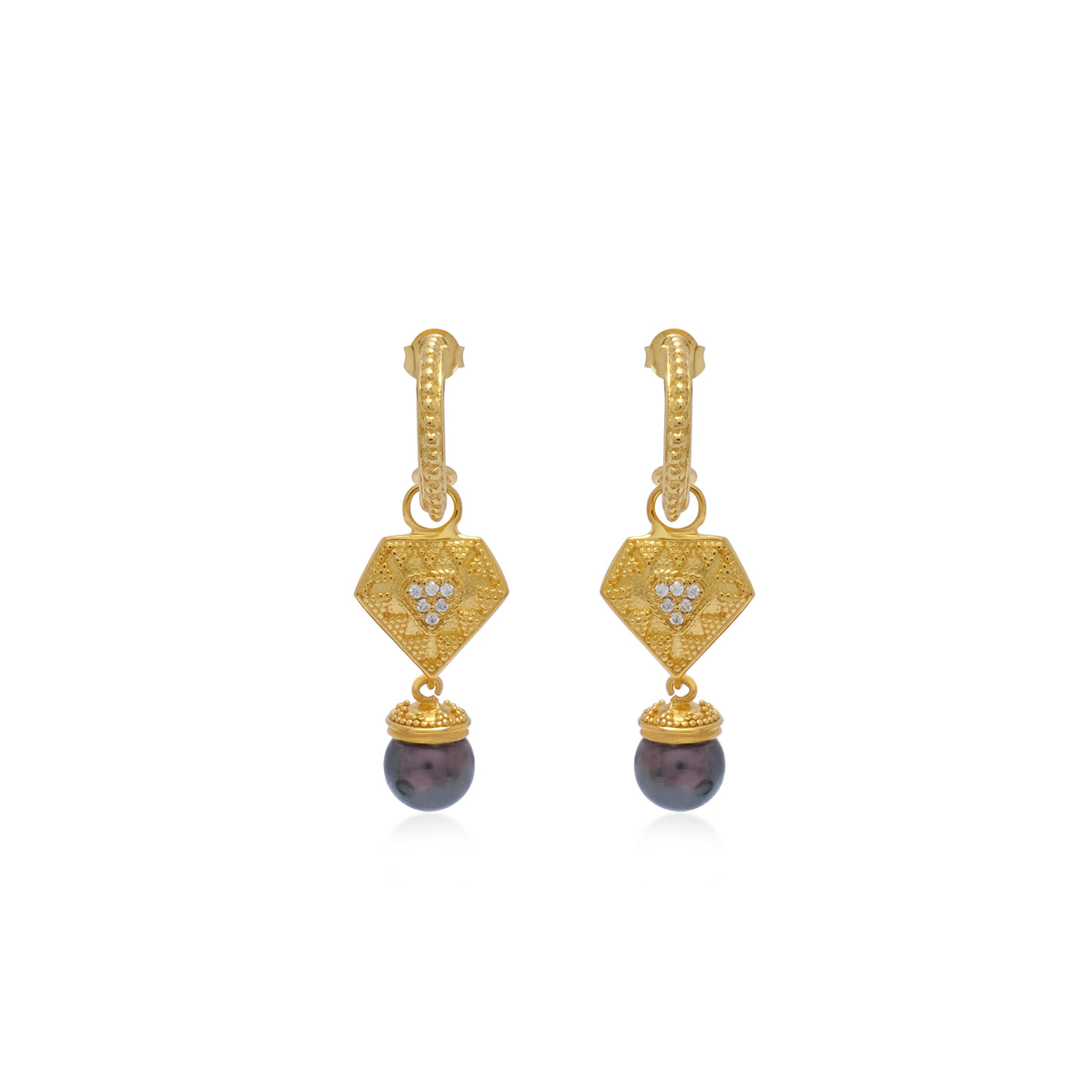 Anting Hoop Perak 925 Koleksi Sri Kencana