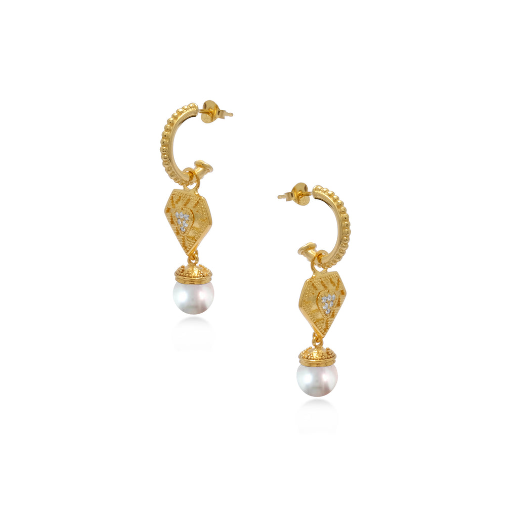 Anting Hoop Perak 925 Koleksi Sri Kencana