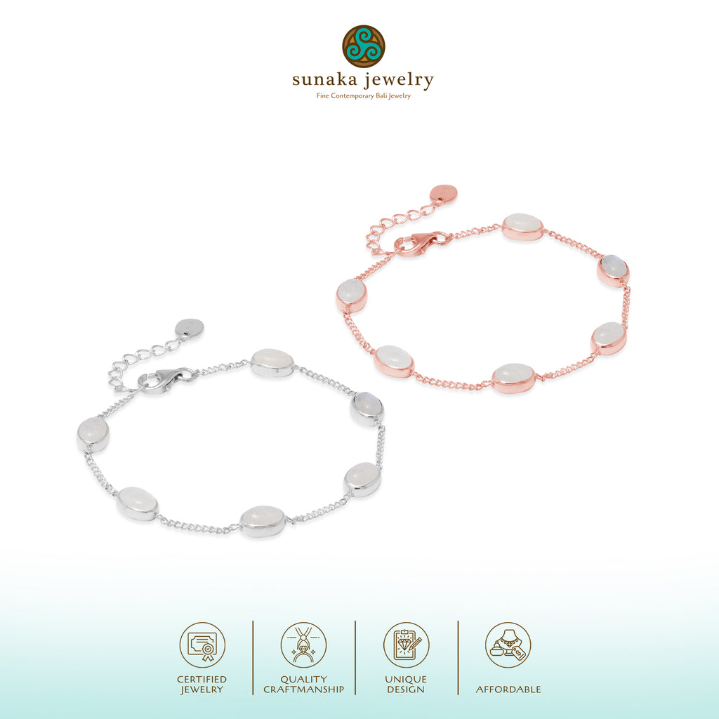 Gelang Round Koleksi Serenity Perak 925