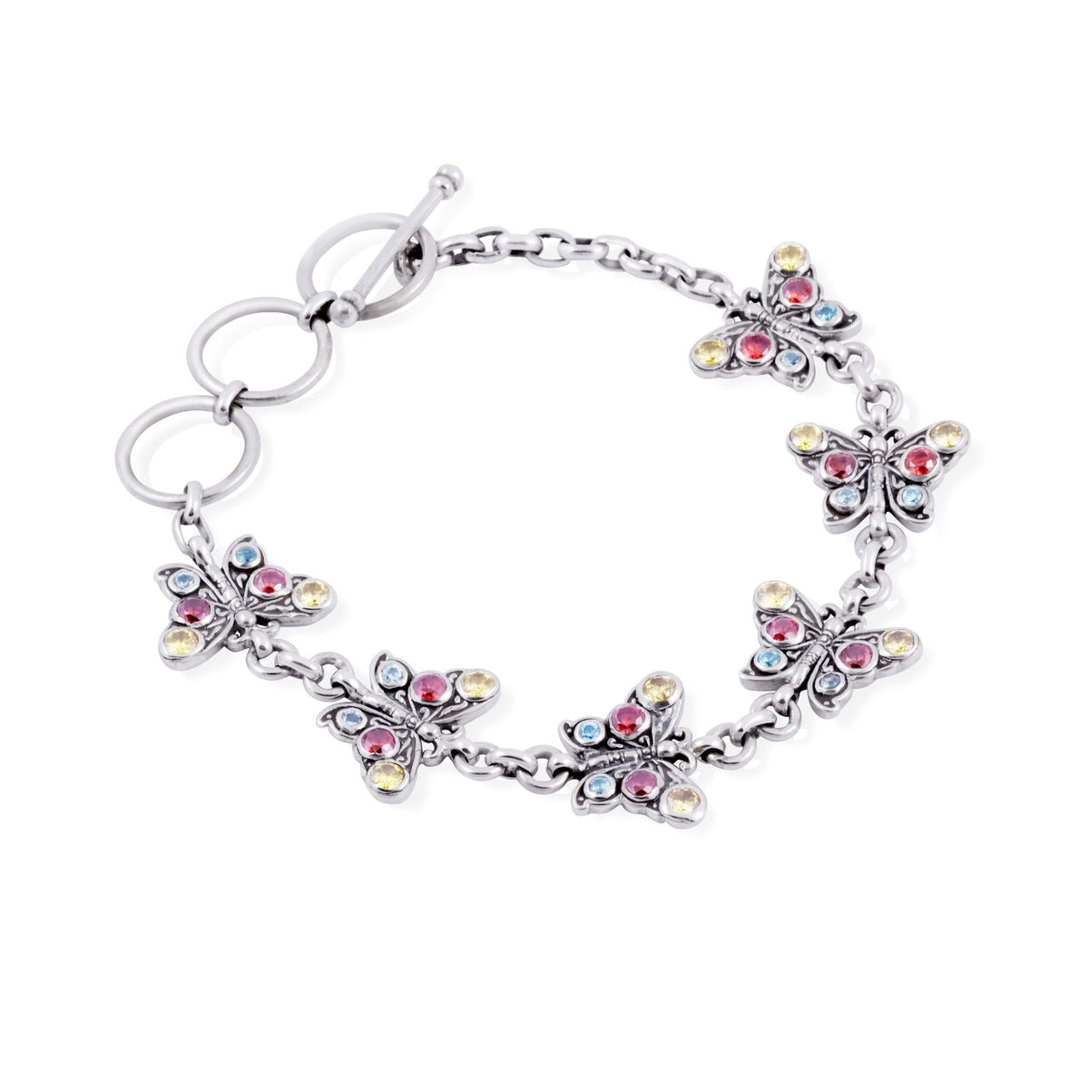 Gelang Rantai Besar Koleksi Kupu Kupu Sterling Silver 925