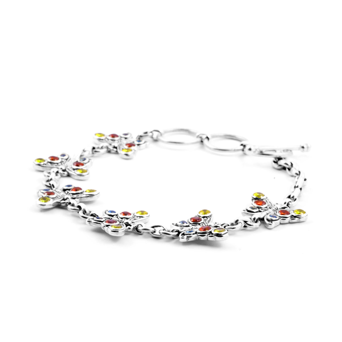 Gelang Rantai Besar Koleksi Kupu Kupu Sterling Silver 925
