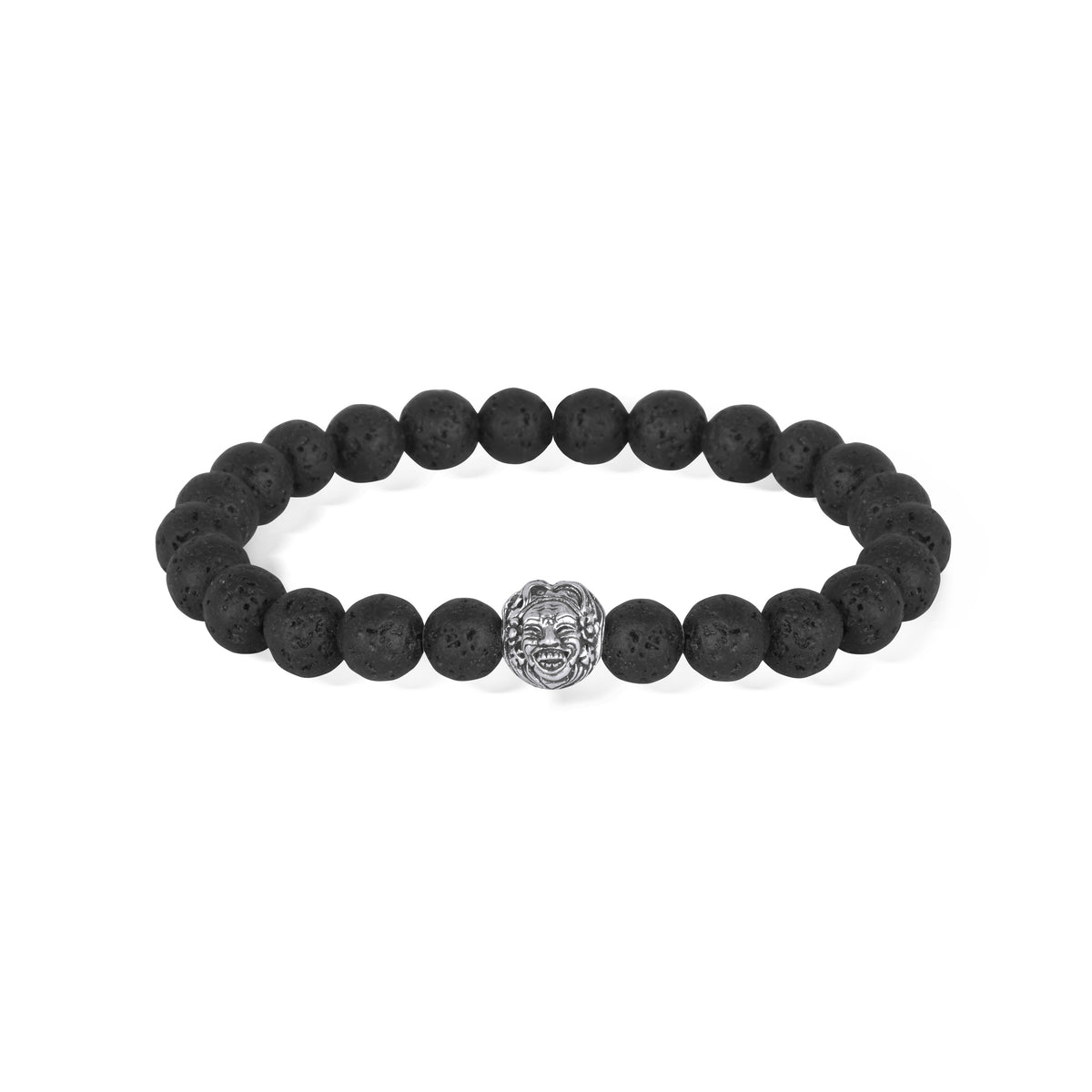 Gelang Perak 925 Koleksi Lava Bead Sidakarya Sterling Silver Oksidasi