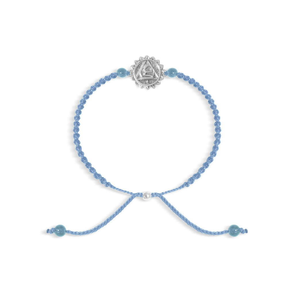 Gelang Tali Anyaman Koleksi Cakra Sterling Silver 925