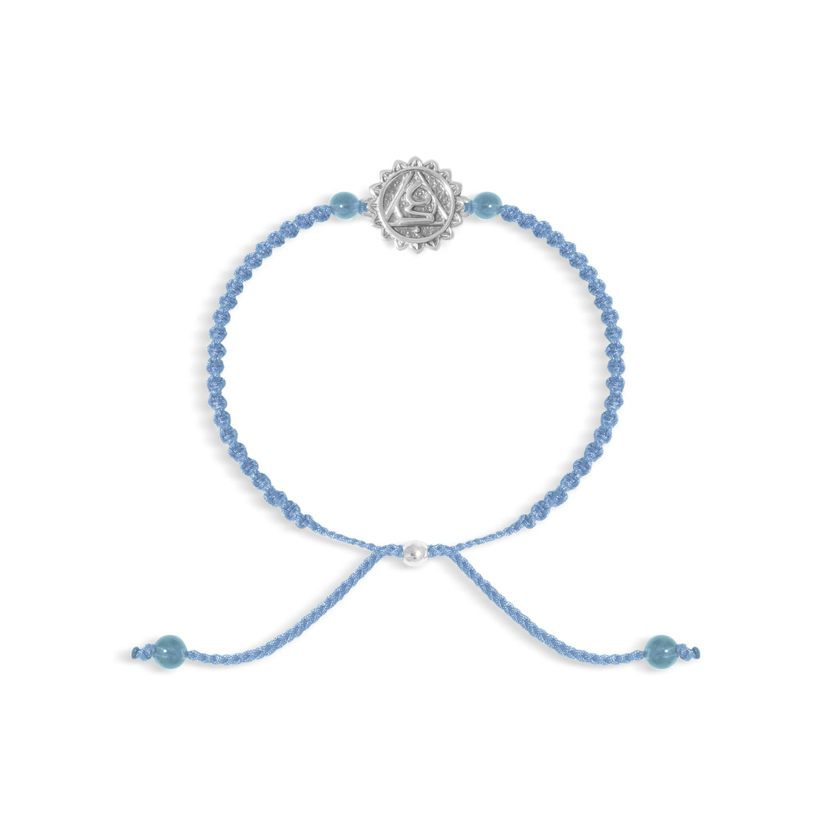Gelang Tali Anyaman Koleksi Cakra Sterling Silver 925