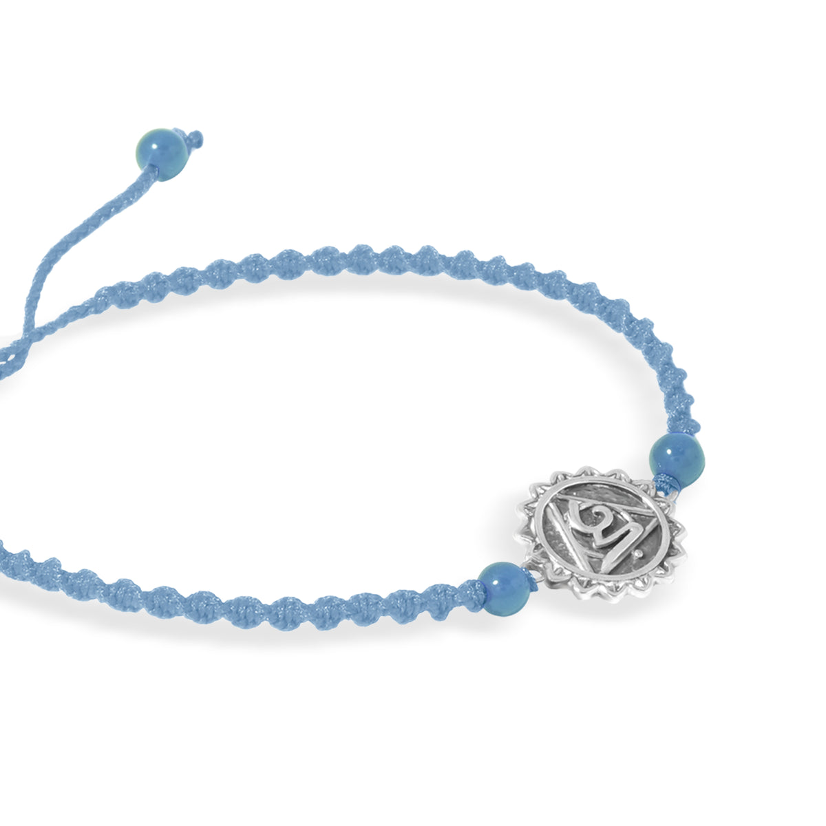Gelang Tali Anyaman Koleksi Cakra Sterling Silver 925