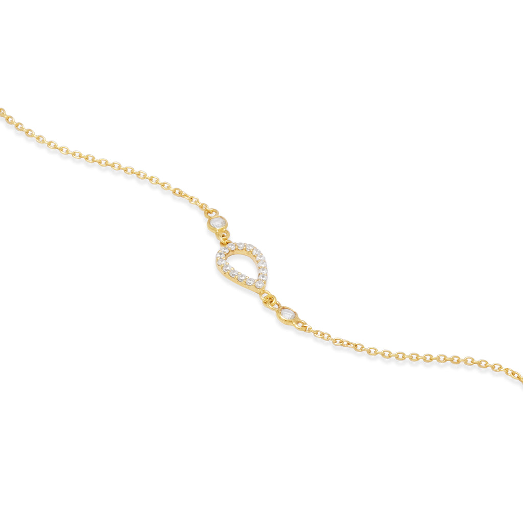 Gelang Gold Plated Koleksi Pears Sterling Silver 925
