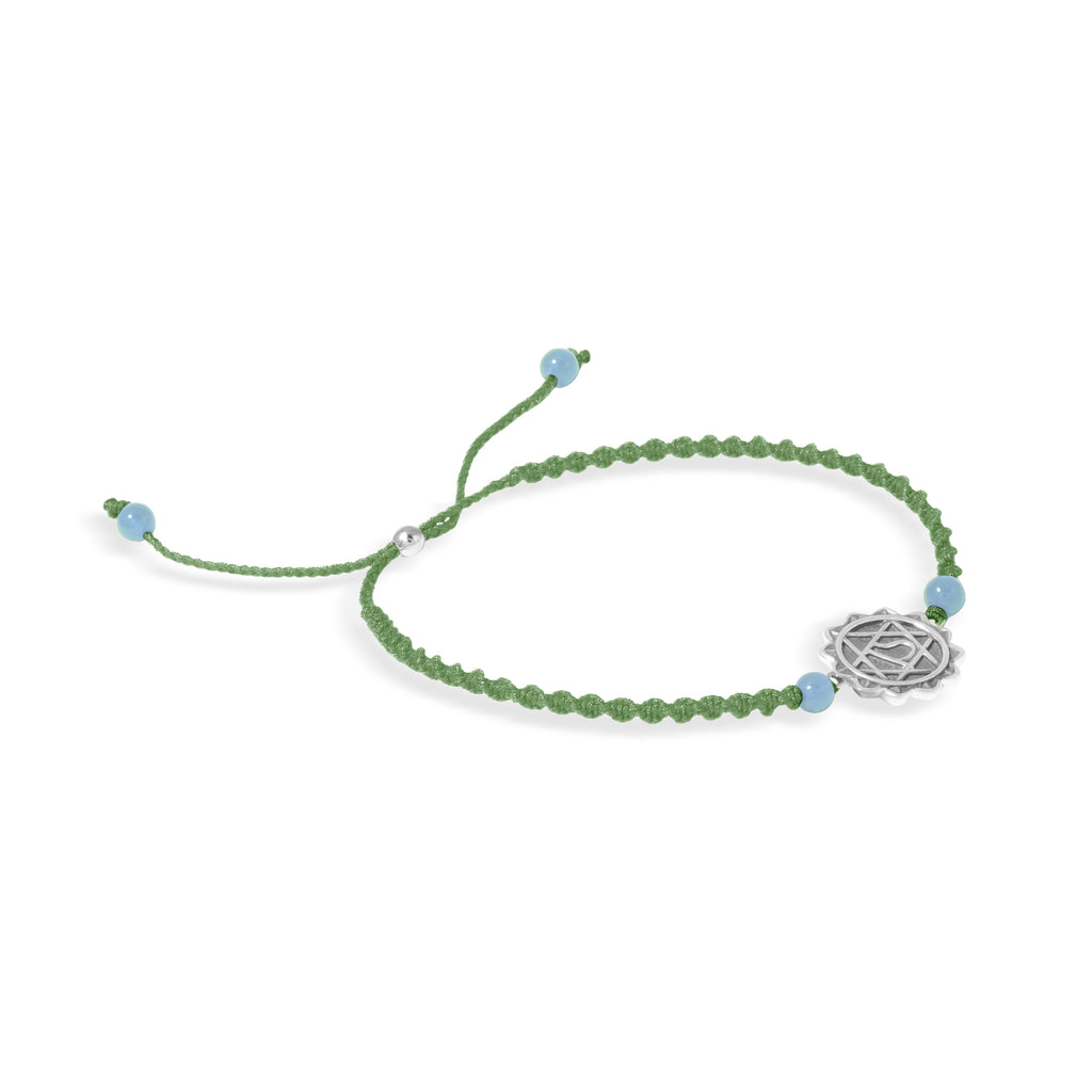 Gelang Tali Anyaman Koleksi Cakra Sterling Silver 925