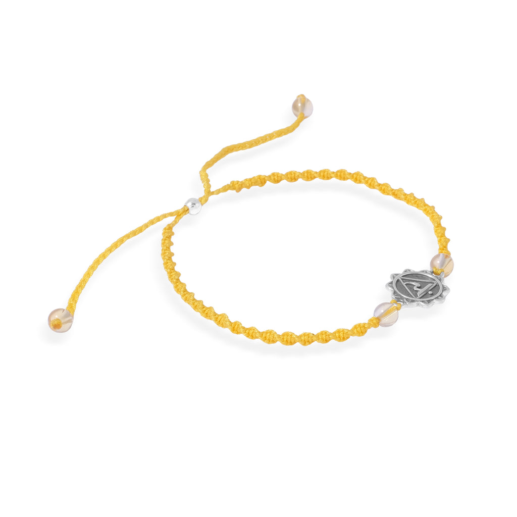 Gelang Tali Anyaman Koleksi Cakra Sterling Silver 925