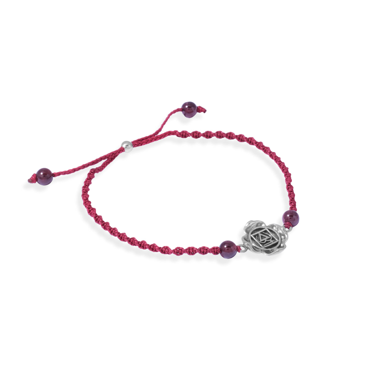 Gelang Tali Anyaman Koleksi Cakra Sterling Silver 925