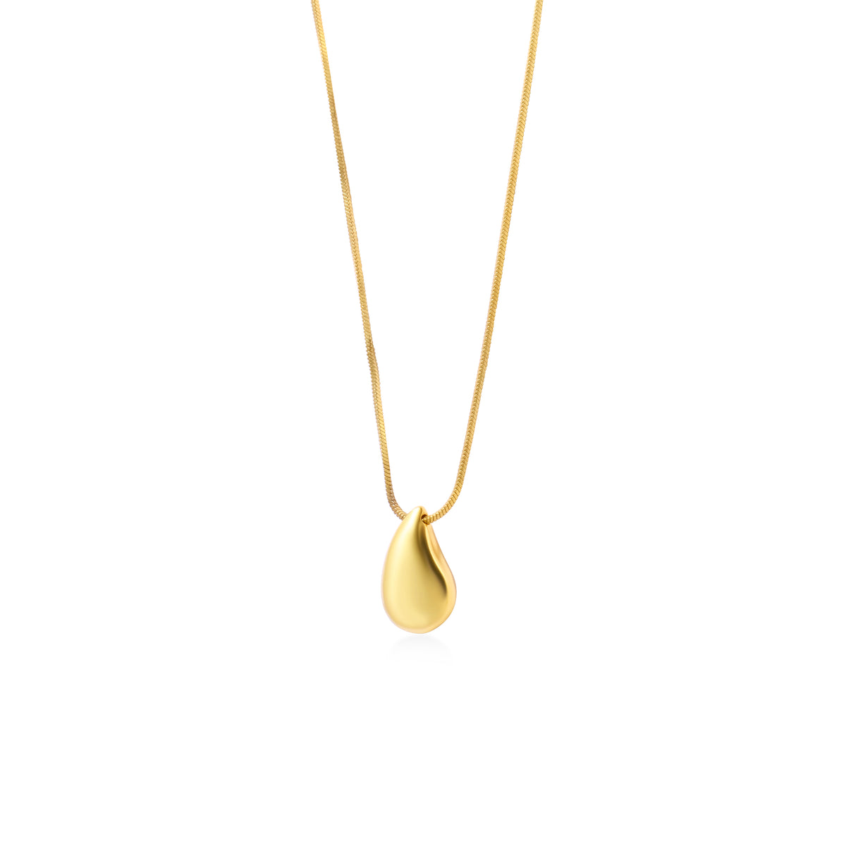 Kalung Koleksi Elara Drop Sterling Silver 925 Gold Plated
