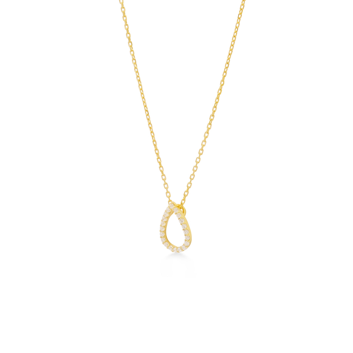 Kalung Koleksi Pears Sterling Silver 925 Gold Plated