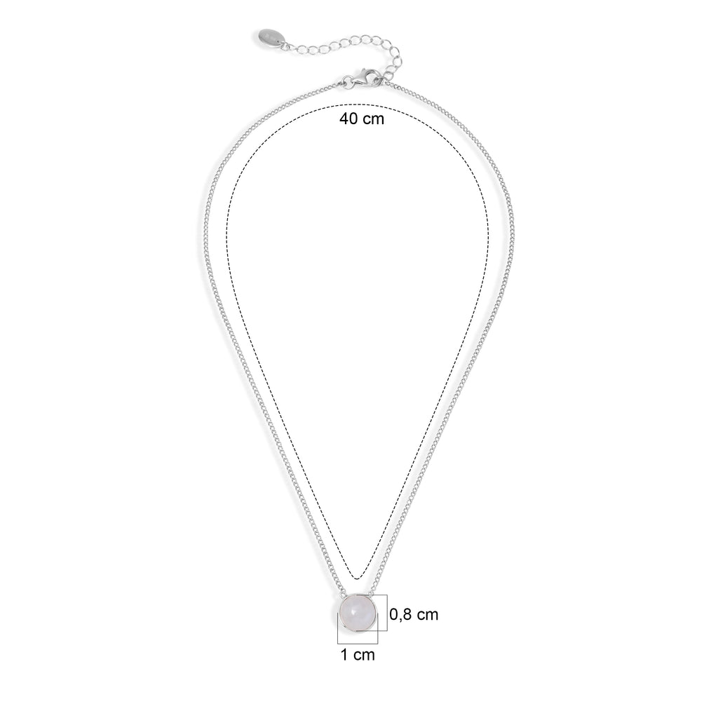 Kalung Round Koleksi Serenity Perak 925