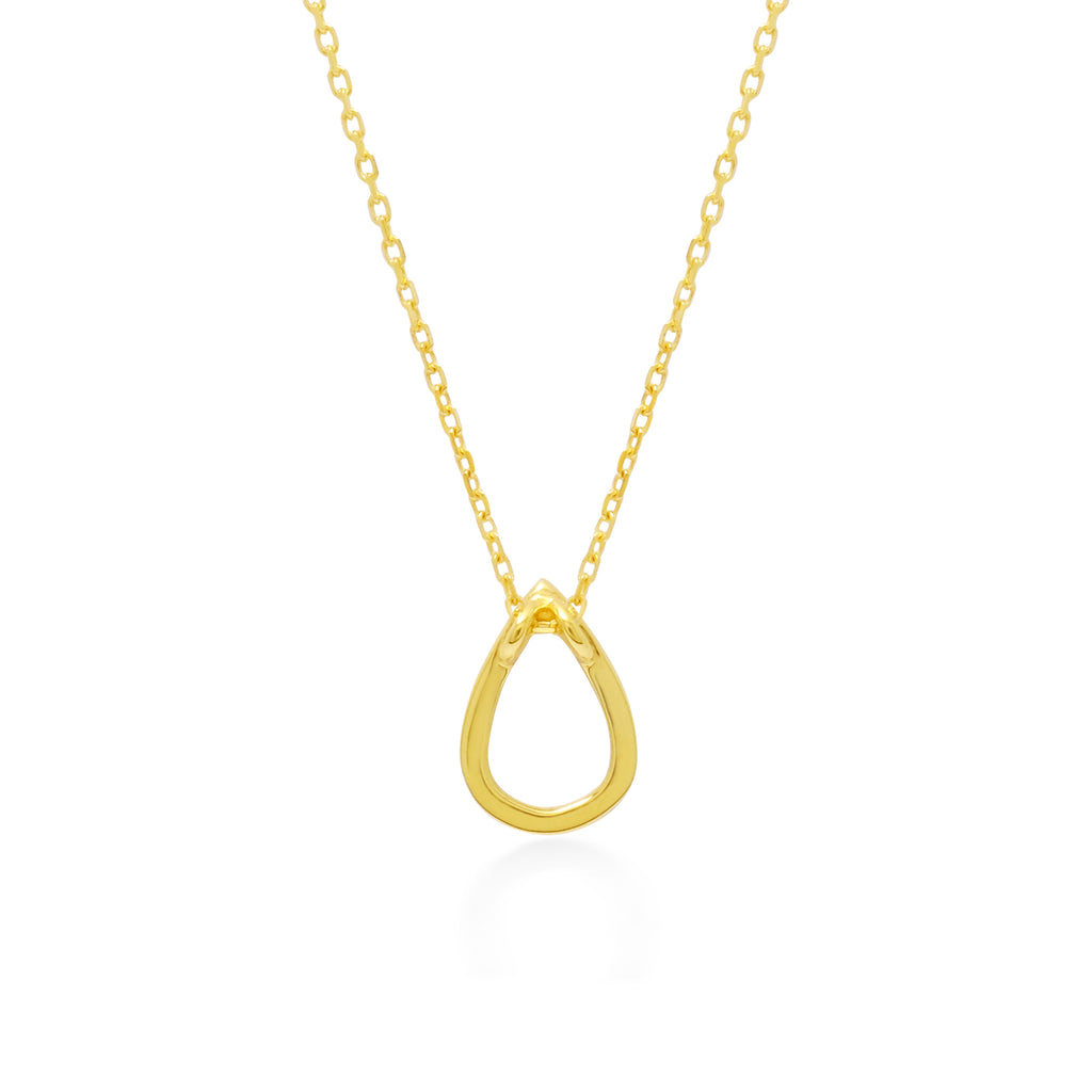 Kalung Koleksi Pears Sterling Silver 925 Gold Plated