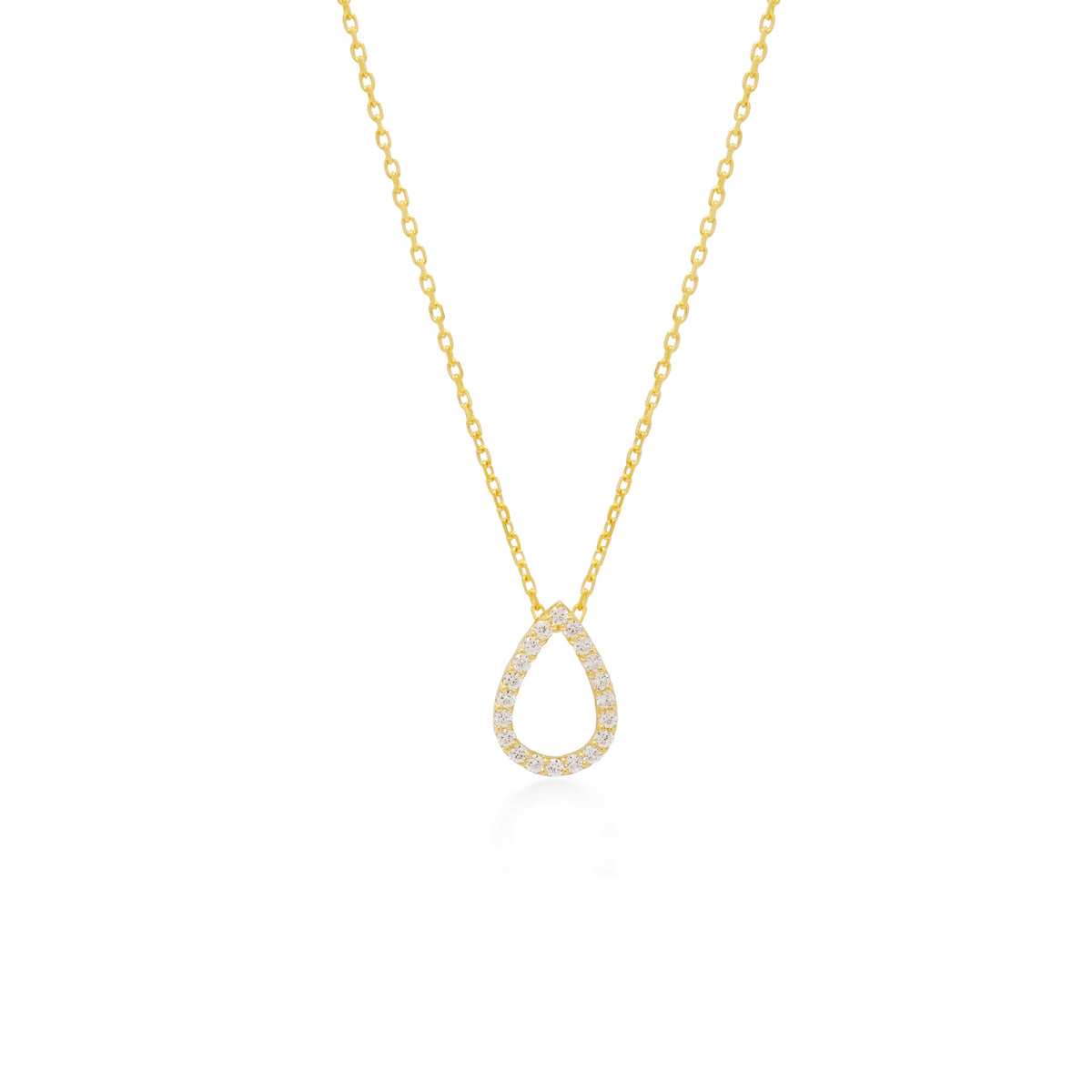 Kalung Koleksi Pears Sterling Silver 925 Gold Plated