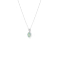 Pendant Oval Koleksi Larimar Sterling Silver 925