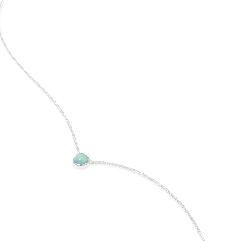 Pendant Round Koleksi Larimar Sterling Silver 925