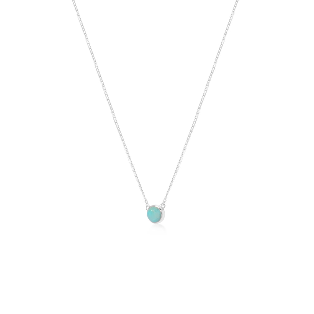 Pendant Round Koleksi Larimar Sterling Silver 925