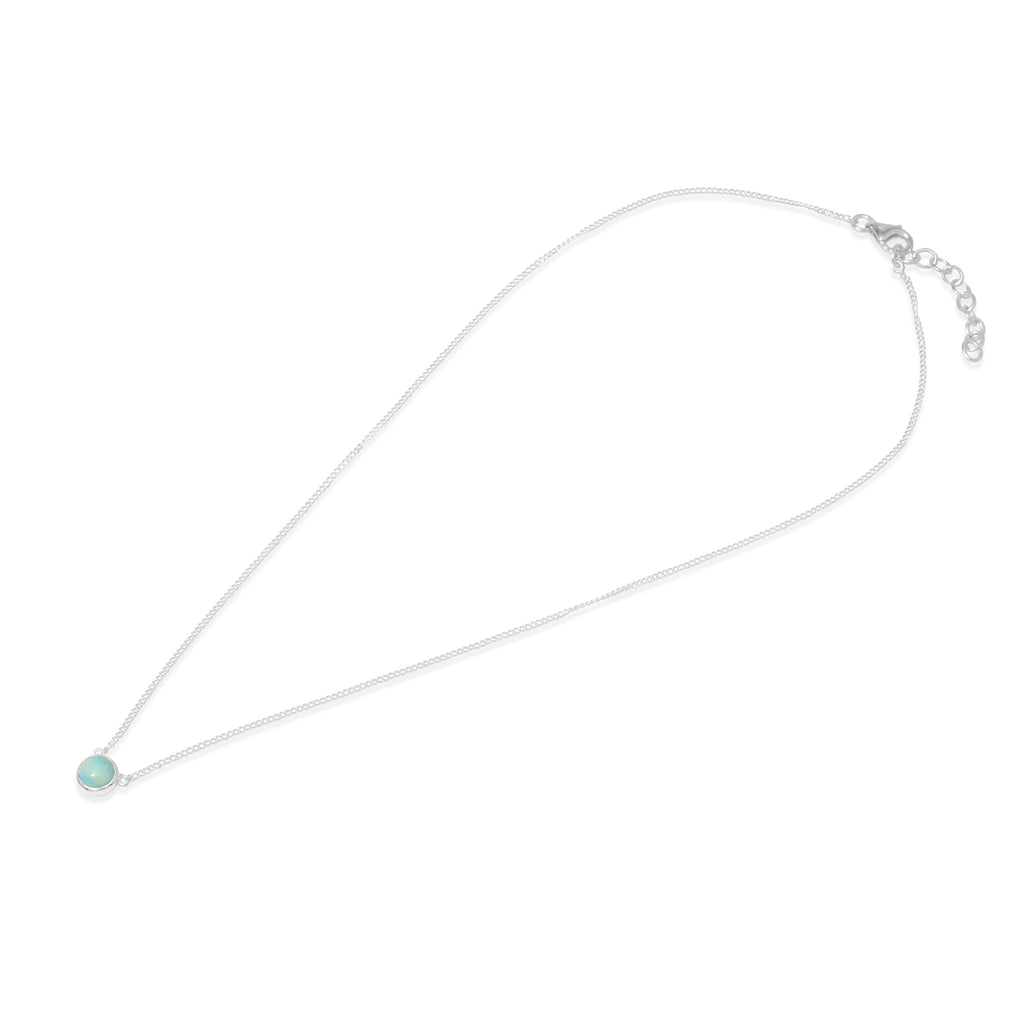 Pendant Round Koleksi Larimar Sterling Silver 925