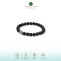 Gelang Lava Bead Perak Koleksi Kompas Sterling Silver