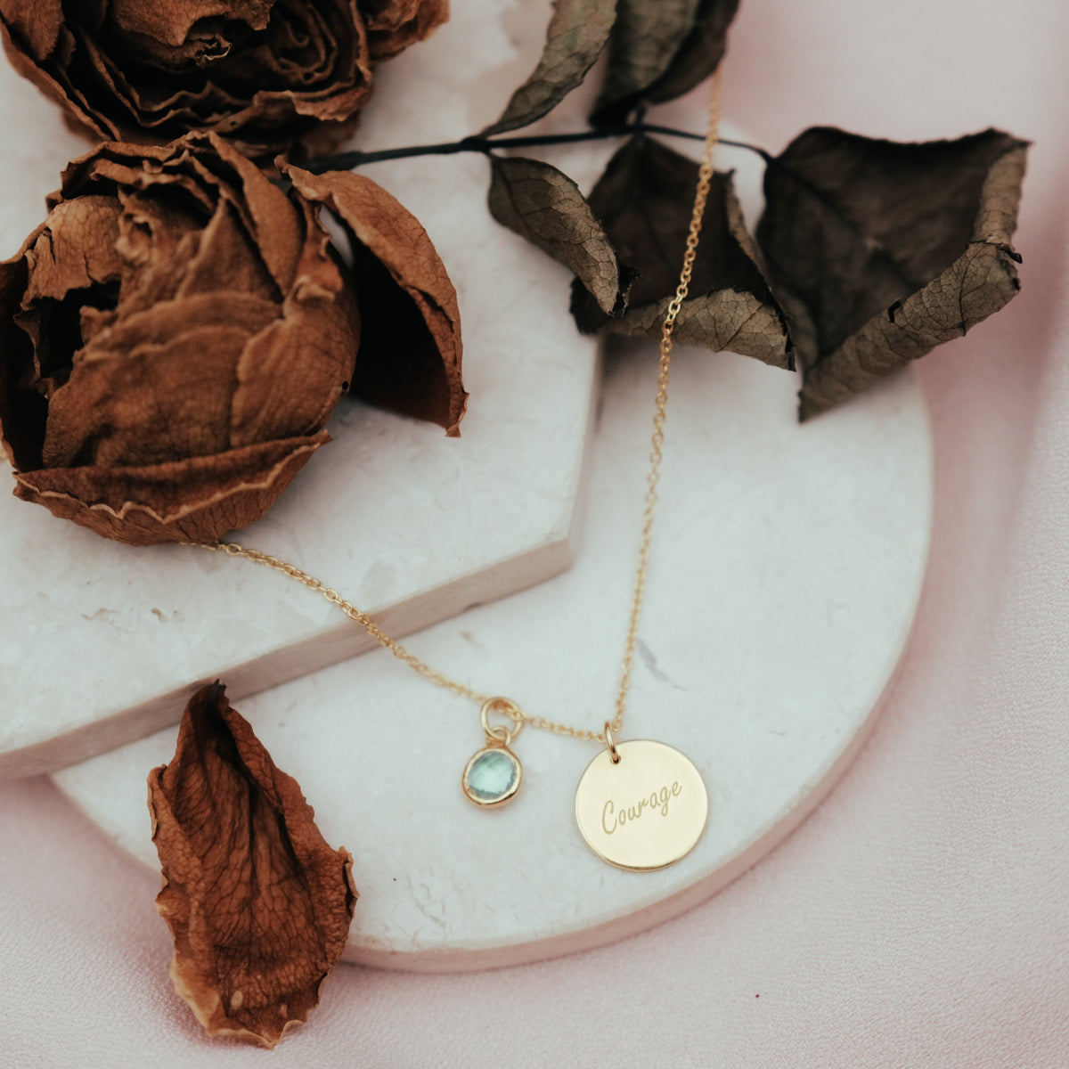 Kalung Rantai Koleksi Mantra Courage Sterling Silver 925