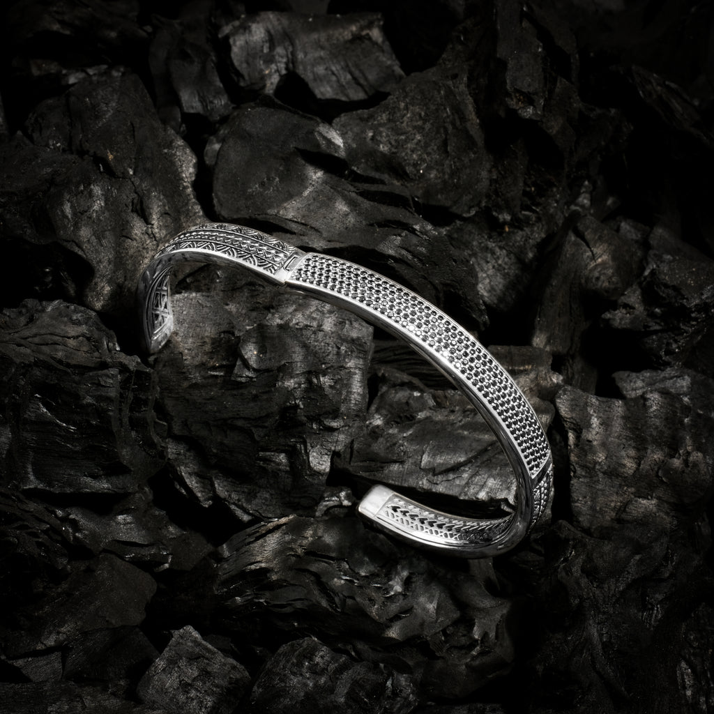 Gelang Cuff Maori Sterling Silver 925