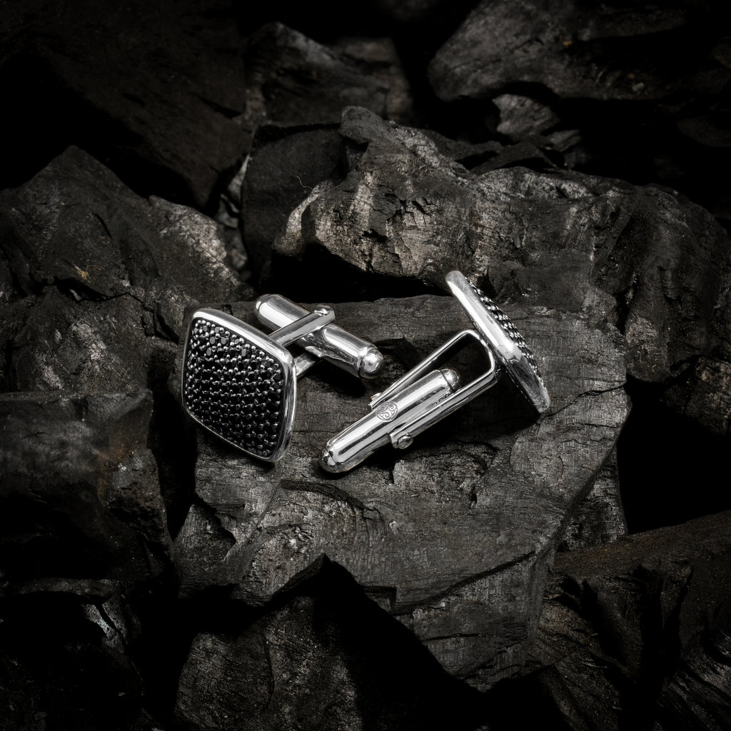 Cufflink 2 Maori Sterling Silver 925