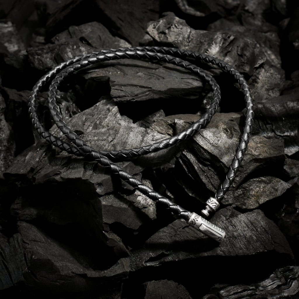 Kalung Kulit Maori Sterling Silver 925